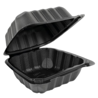 To Go Container Hinged 6x6 (250/Case)