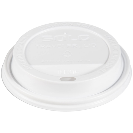 White Travel Lid