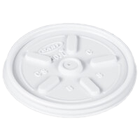 Dart lid for 16oz foam cup
