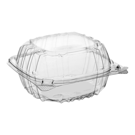 Dart ClearSeal 6" Hinged Container