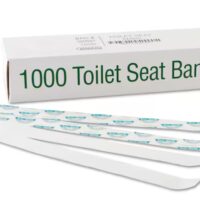 Toilet seat bands