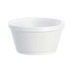 White foam dart container